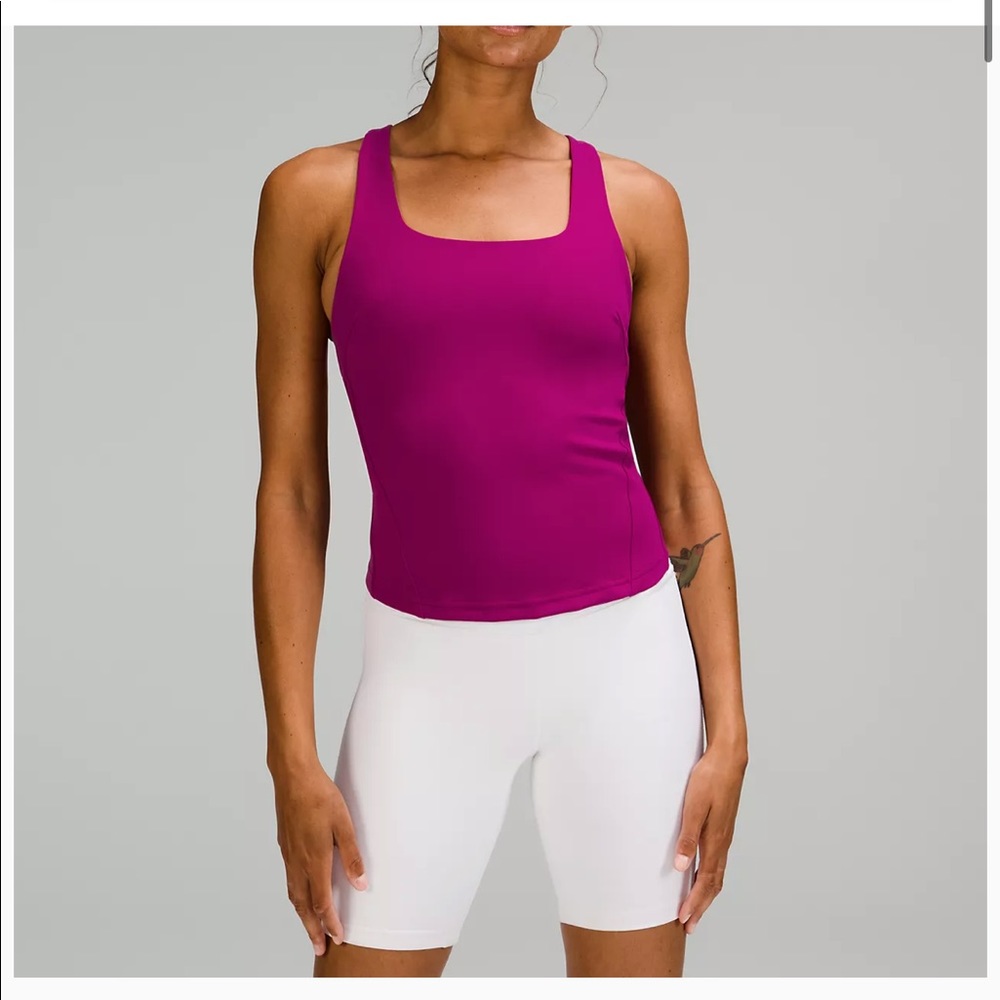 NWT LULU LEMON InStill Pink Tank Top